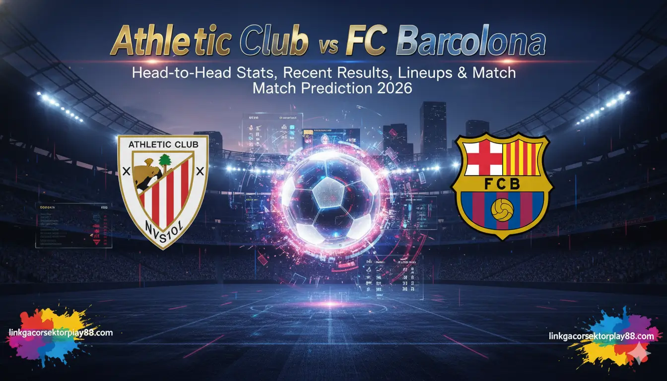 Read more about the article Athletic Club vs FC Barcelona: Head-to-Head Stats, Recent Results, Lineups & Match Prediction 2026