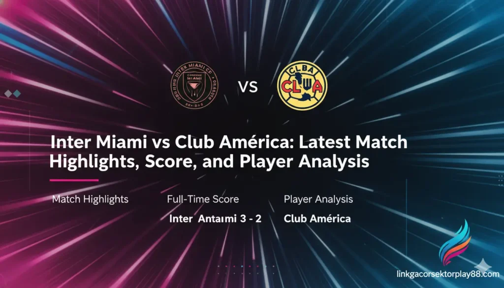 Inter Miami vs Club América